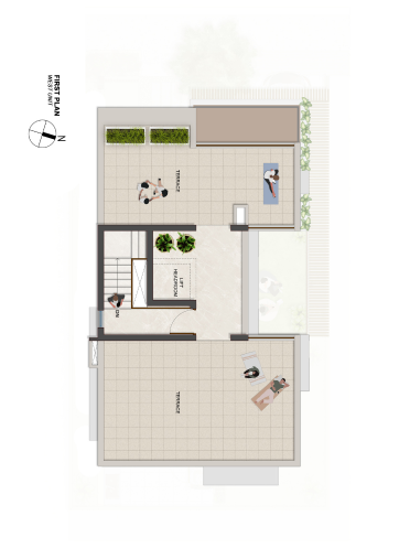 West Roof Floor